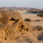 Disfrute de las extensas vistas del paisaje desértico | Hoanib Skeleton Coast Camp