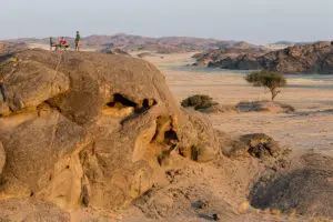 Disfrute de las extensas vistas del paisaje desértico | Hoanib Skeleton Coast Camp