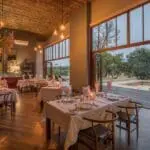 Head indoors for a more intimate fine-dining experience.