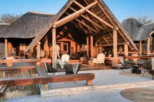 The main lodge area.