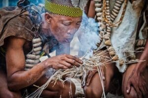 Walk alongside one of the oldest civilisations - the Sand Bushmen. 