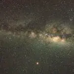 Minimal light pollution means you can see the magnificence of the Milky Way. 