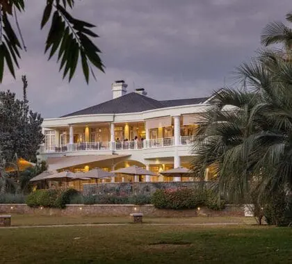 Una bella serata all'Hemingways di Nairobi. 