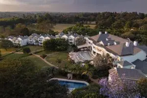 An aerial view of Hemingways Nairobi. 