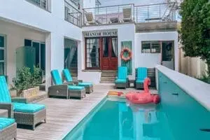 Take a cool dip in the pool.