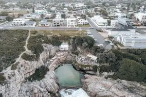 Across the road from famous Fick's Pool.