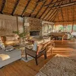 The extensive main lodge area at Karongwe River Lodge.