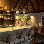 Karongwe River Lodge bar area.