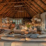 The extensive main lodge area at Karongwe River Lodge.
