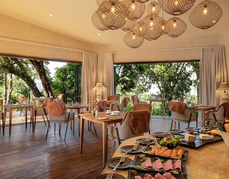 Enjoy delicious meals amidst a stylish ambiance.