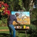 Artistas locales que se inspiran en la Granja Gibbs. 