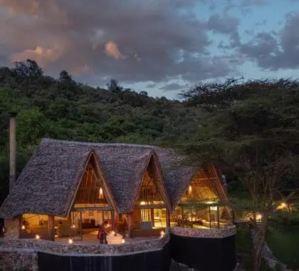 Saruni Mara, un tranquilo refugio natural. 