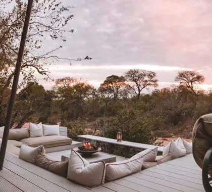Contemple las increíbles puestas de sol africanas desde su suite de lujo | Saseka Tented Camp