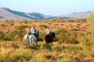 Horseback safaris provide a fun twist on game drives | The Motse at Tswalu