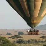Add on an optional hot-air balloon safari and see the landscape from a unique perspective. 