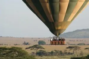 Add on an optional hot-air balloon safari and see the landscape from a unique perspective. 