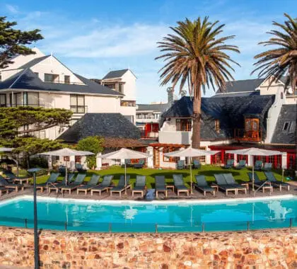 Harbour House is een prachtig hotel, genesteld in het hart van Hermanus, met een overloopzwembad dat uitkijkt op zee. 