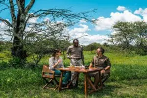 Experience blissful romance with outdoor couples dining. 