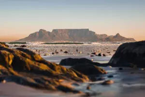 Cape Town's iconic Table Mountain.