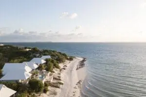 Azura Marlin Blue is nestled along the Benguerra shoreline.