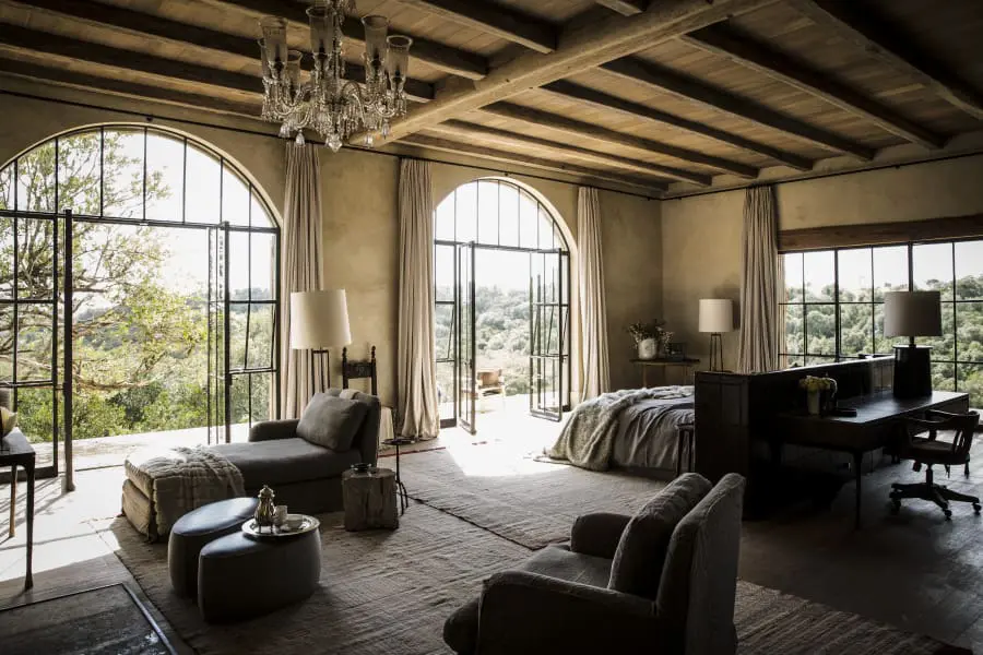 Each room is designed to complement rustic interiors with modern finishes.