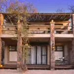 Stone-wall architecture provides a cooling effect to the Forest Villas. 