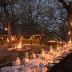 Concedetevi una romantica cena boma all'aperto.