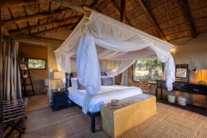 Interni della Tented Suite.