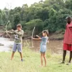 Governor's Camp is ideal for family safaris, and children can learn archery with Maasai warriors. 