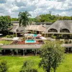 Ilala Lodge, Victoria Falls, Zimbabwe.