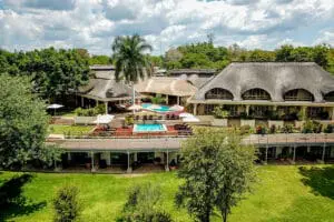Ilala Lodge, Victoria Falls, Zimbabwe.