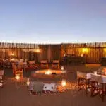 Dine on delicious meals in the boma.