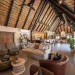 The main lounge area at Inyati.