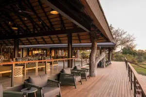 Spend time enjoying the lodge's facilities and main areas between game drives.