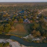 Aerial view of Inyati.