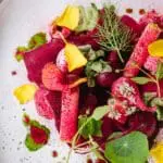 Gastronomía en los viñedos del Cabo. 