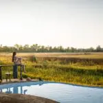 Escape the African heat with a dip in the pool at Stanley's Camp.