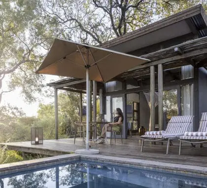 Explore the Kruger from the lap of luxury at Simbavati River Lodge.