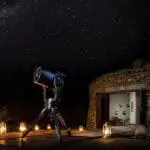 The lodge's telescope provides the perfect opportunity for stargazing at Ulusaba Safari Lodge.