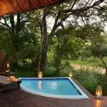 Cool off in your private plunge pool.