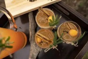 Sip on aromatic cocktails, as you let go of the stresses of everyday life.