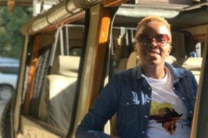 Auf Safari in der Masai Mara. 