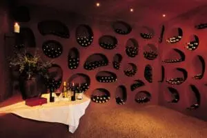 Select from a variety of fine wines to accompany your evening meal. 