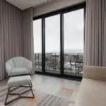 Enjoy views of the ocean from a luxury sea-facing room. 