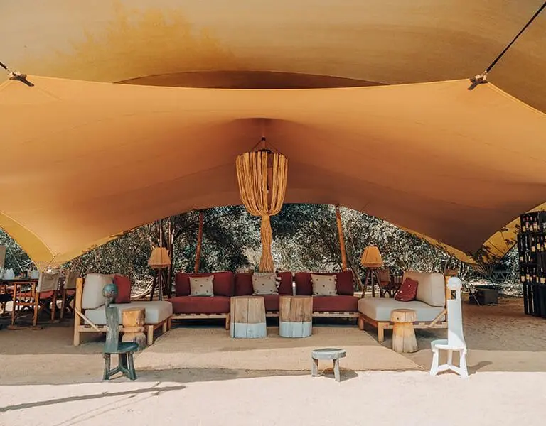 Wayo Manyara Green Camp main camp area.