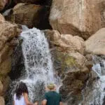 Enjoy a guided walk to the seasonal Endabash Waterfall. 