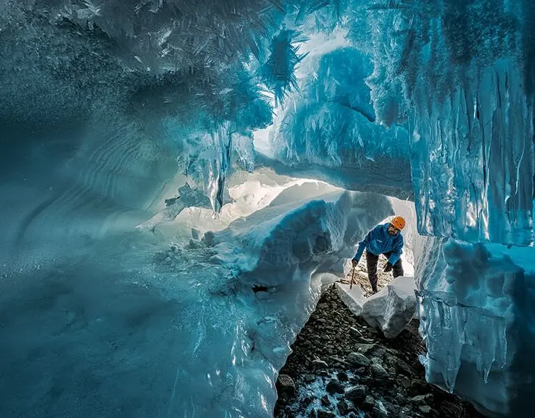 Explore remarkable blue ice glaciers | White Desert