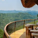 The viewing deck.