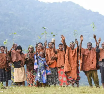 The Batwa community taking on a reforestation project in Uganda | Erebero Hills