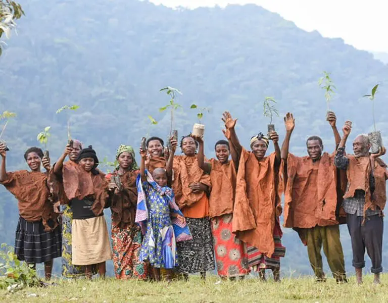 The Batwa community taking on a reforestation project in Uganda | Erebero Hills